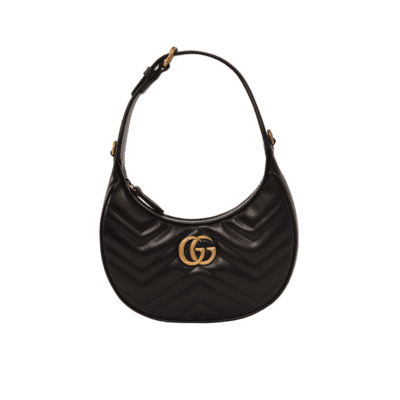 Gucci Half Moon Marmont Bag.
