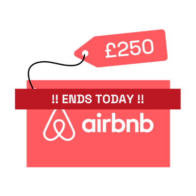 WIN Air BnB Gift Card - £250