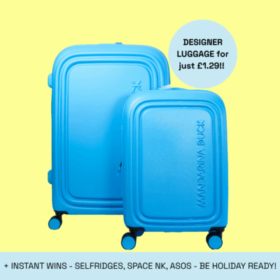 Mandarina Duck Luggage + Voucher Instant Wins