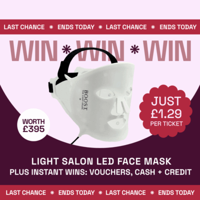 ENDS TODAY The Light Salon - BOOST LED Face Mask - AUTODRAW