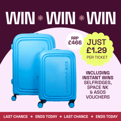 Mandarina Duck Luggage + Voucher Instant Wins