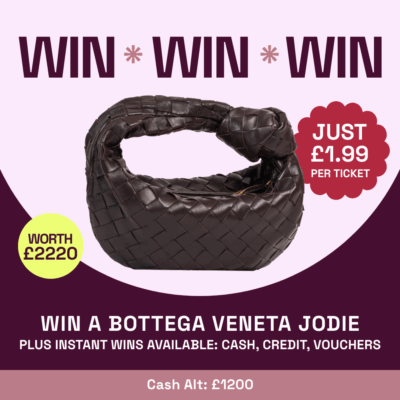 WIN Bottega Veneta Mini Jodie - RRP £2220 + INSTANT WINS