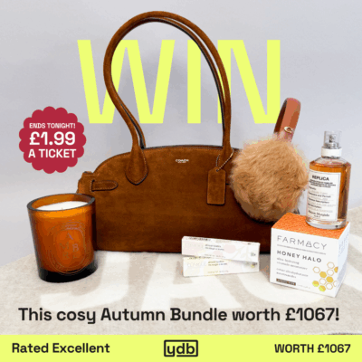 Autumn Bundle - Ending soon. Win Coach, Jacquemus, Diptyque and more! Ends Soon!