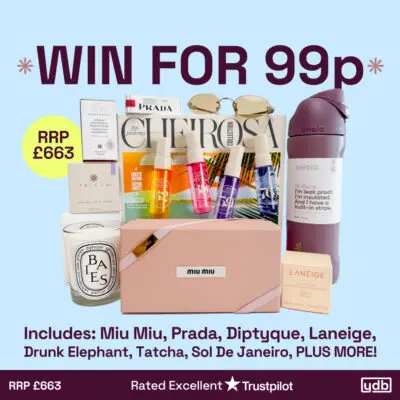 Win this trendsetter bundle for just 99p