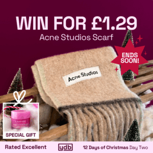 Ance Studios scarf worth £240 for just £1.29! Competition ends soon!